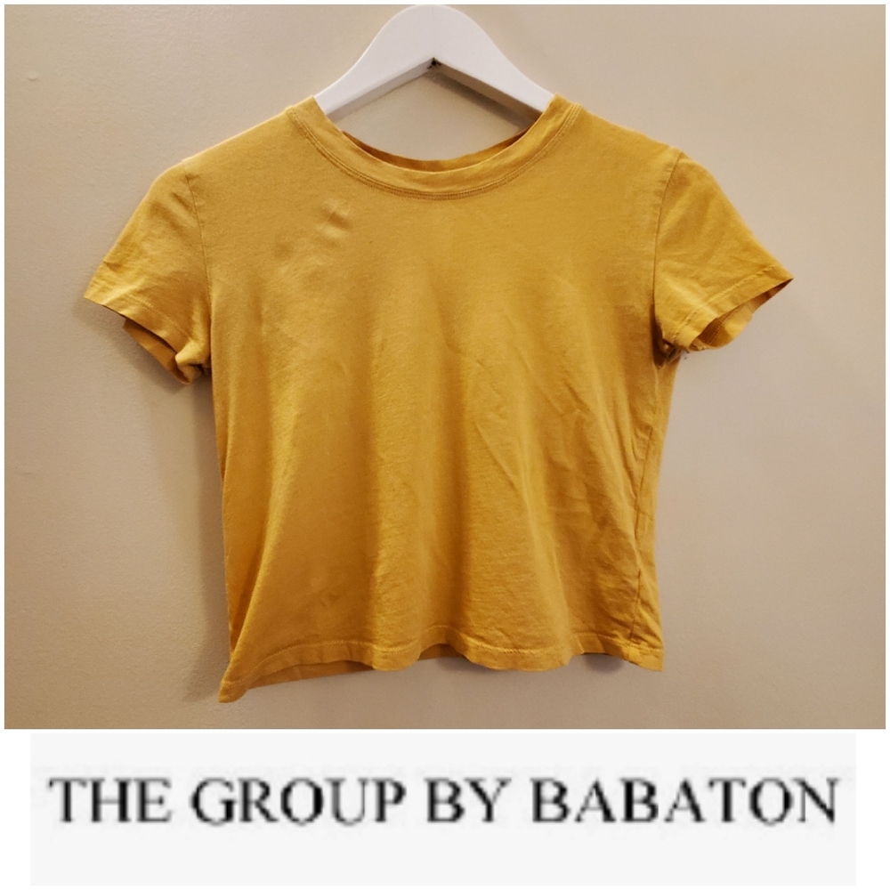 BABATON XXS fitted crop top, 100% Cotton